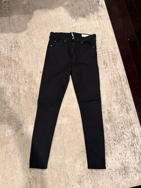 rag & bone Black Skinny Jeans